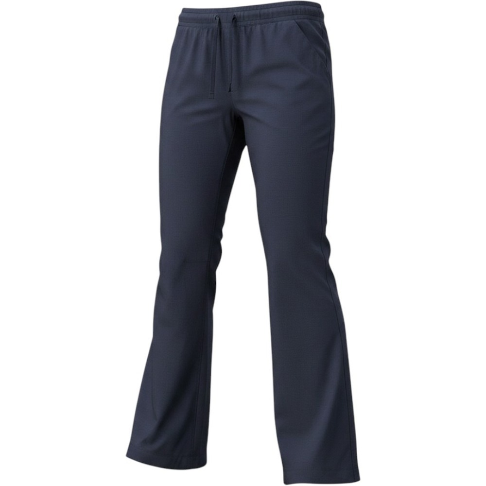 Columbia Womens Navy Blue Drawstring Hiking Outdoor Pants Size 12 Short